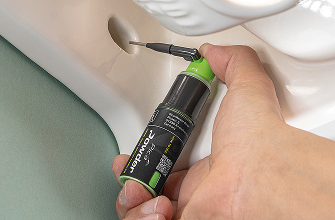 Anwendung: Pica Powder Markierspray