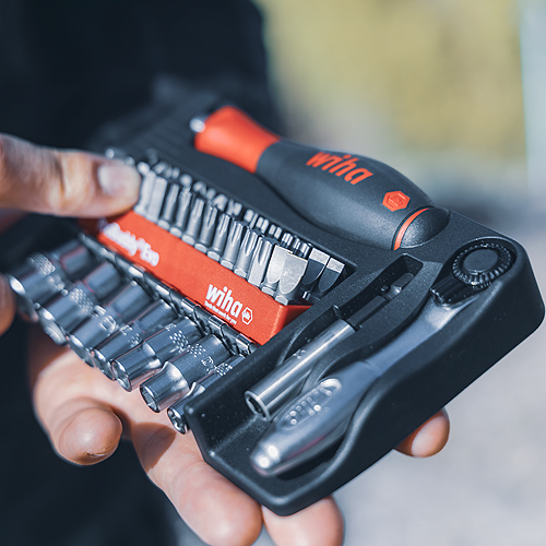Das Wiha ProBuddy Evo - Bit- und Steckschlüsselset